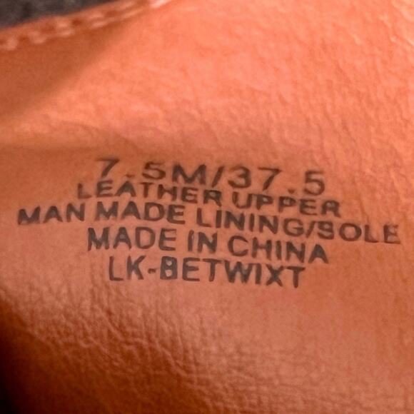 Lucky Brand 7.5 M booties Betwixt olive green suede with dual zippers 1.25” heel - Picture 5 of 6